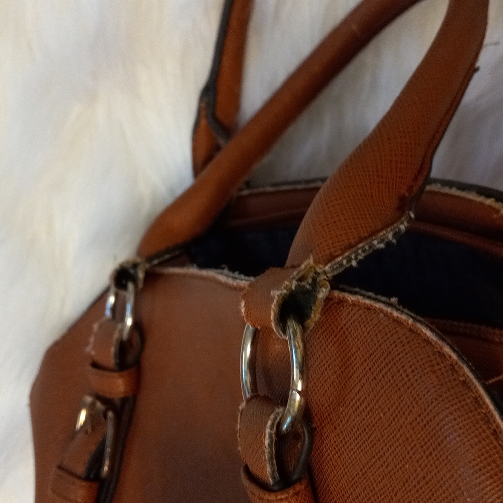 Brown shoulder/crossbody bag - Picture 4 of 9